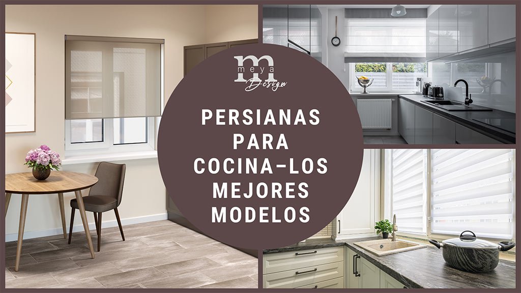 persianas en el #diseño de #cocinas #linea3cocinas #Madrid