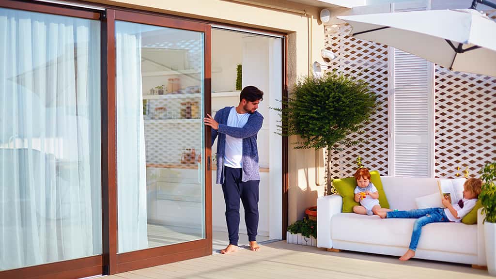 Diseños en cortinas para puertas de cocina