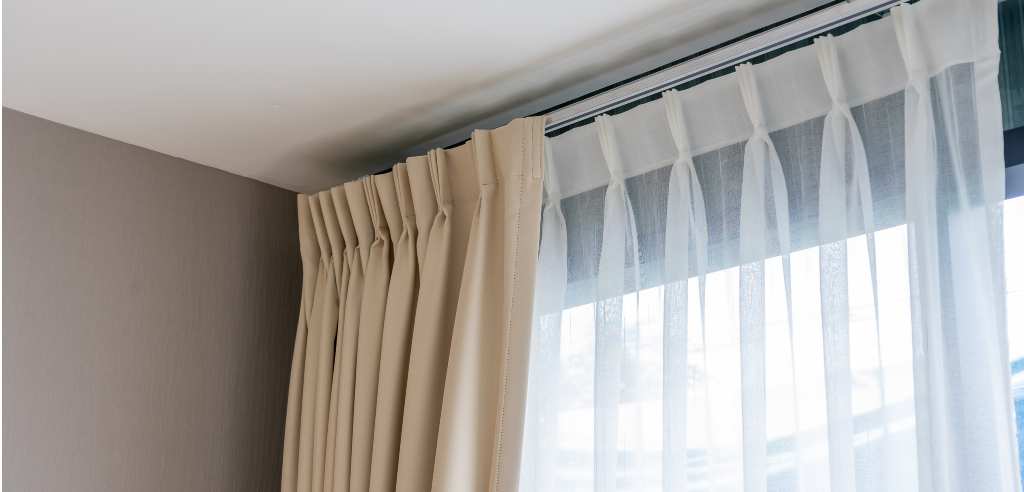 Cortinas Translucidas Transparentes Tergal Blanco O Beige