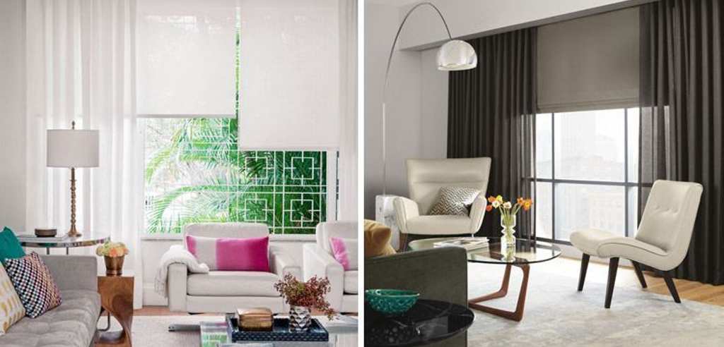 4 Modelos de Persianas y Cortinas para Ventanales grandes