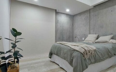 persiana opaca para habitación minimalista